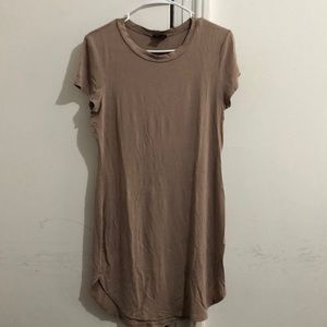 WET SEAL latte tan dress